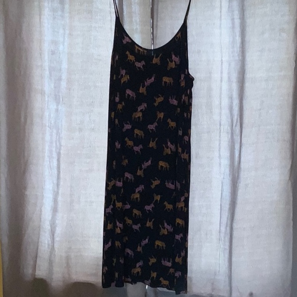 Nightgown with Animal Print